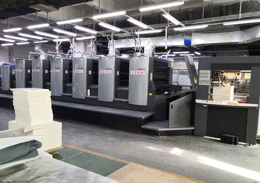 海德堡速霸CD102-6+L對開六色印刷機